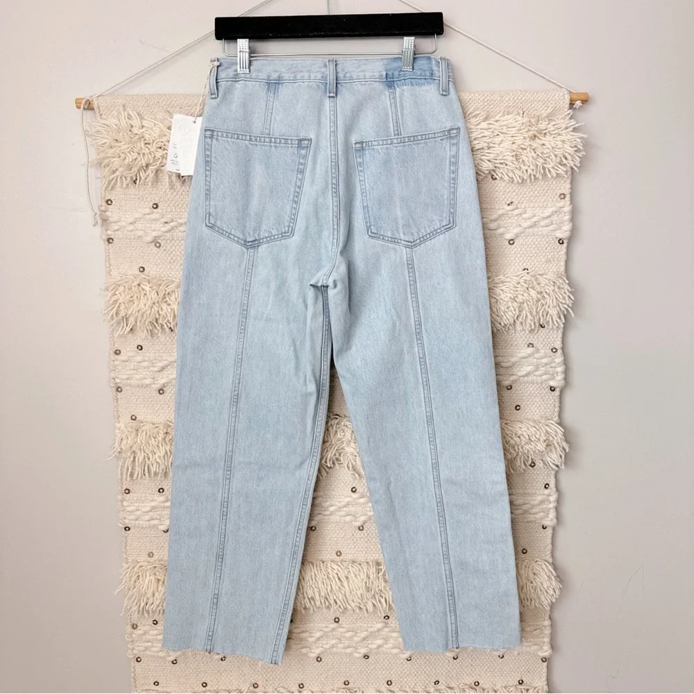 Etica Lightwash Straight Leg Jeans Size 26 - Picture 2 of 7